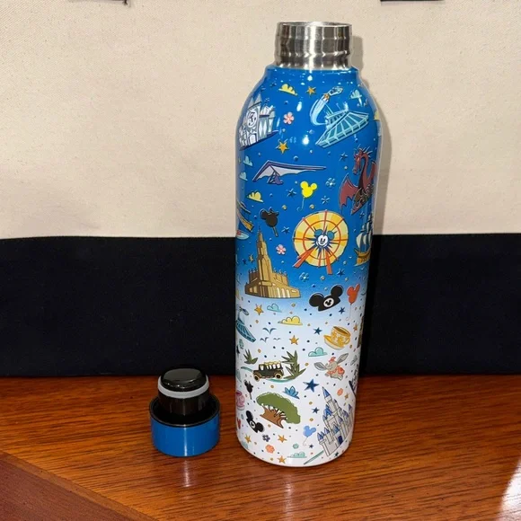 Disney Theme Parks Pixar Stainless Steel Water Bottle 18oz - Picture 3 of 13